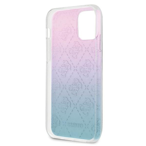 Guess Guess Skal iPhone 12 mini 3D Pattern Collection - Blå