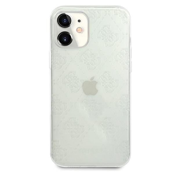 Guess Guess Skal iPhone 12 mini 3D Pattern Collection - Transparent