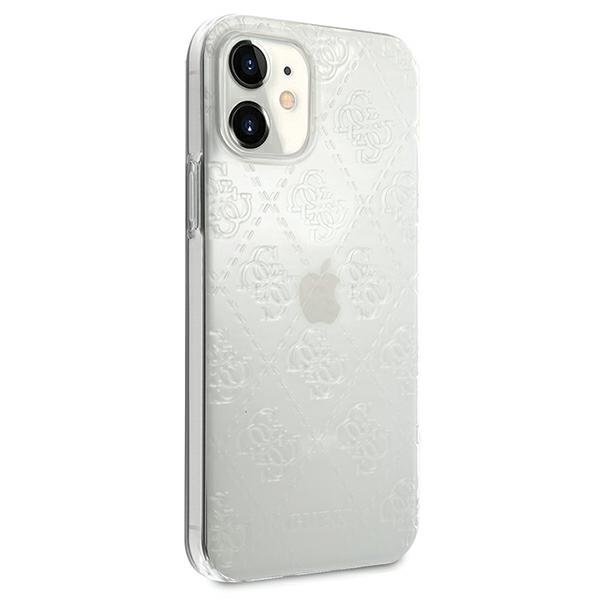 Guess Guess Skal iPhone 12 mini 3D Pattern Collection - Transparent