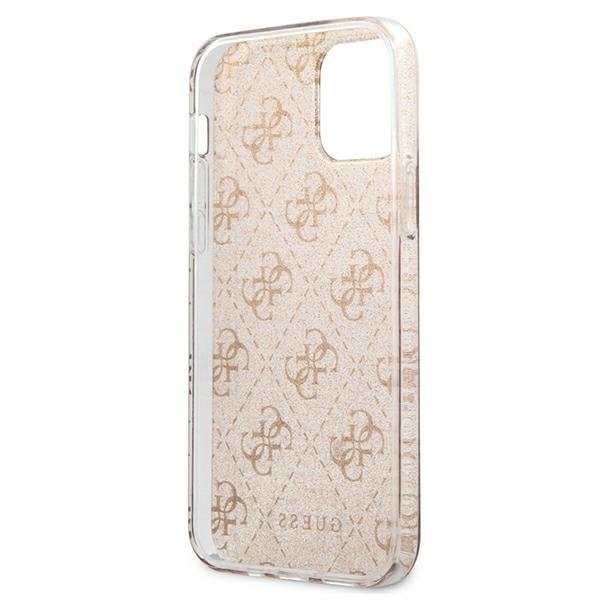 UTGATT1 GUESS Skal iPhone 12 mini Glitter - Guld