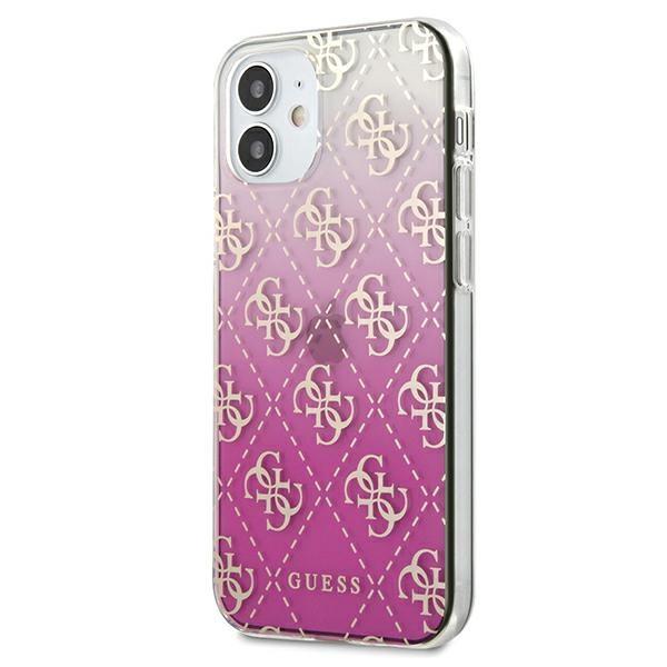 Guess Guess Skal iPhone 12 mini Gradient - Rosa