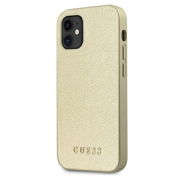 Guess Guess Skal iPhone 12 Mini Iridescent - Guld