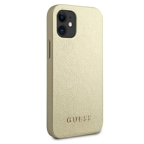 Guess Guess Skal iPhone 12 Mini Iridescent - Guld
