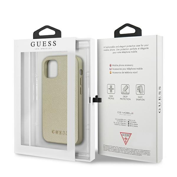 Guess Guess Skal iPhone 12 Mini Iridescent - Guld