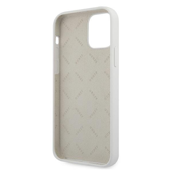 Guess Guess Skal iPhone 12 Mini Script Vintage - Cream