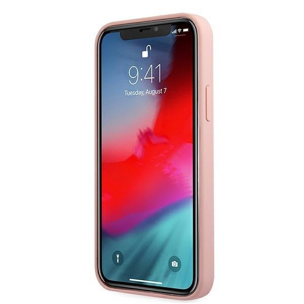 Guess Guess Skal iPhone 12 Mini Script Vintage - Rosa