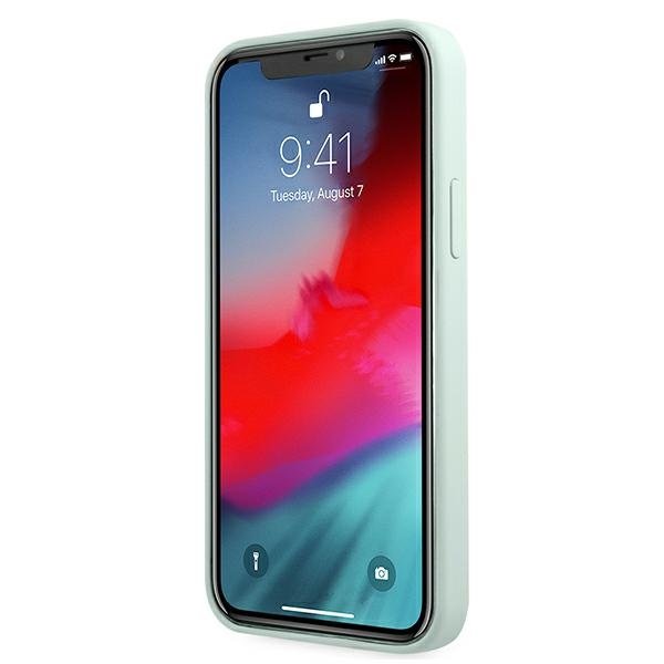 Guess Guess Skal iPhone 12 mini Silikon Vintage - Blå /Fuschia