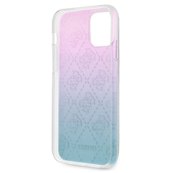 Guess Guess iPhone 12 Pro Max Skal 3D Pattern Collection - Blå/Rosa