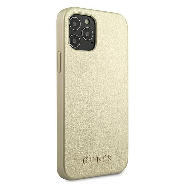 Guess Guess iPhone 12 Pro Max Skal Iridescent - Guld