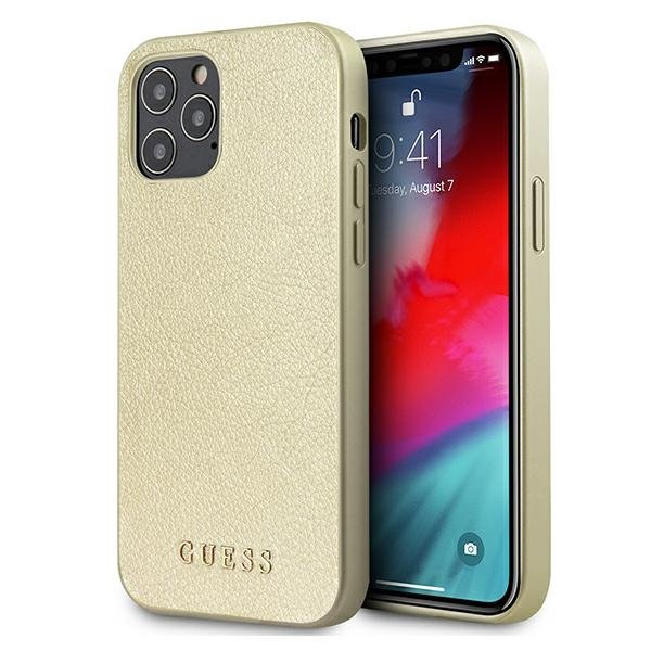 Guess Guess iPhone 12 Pro Max Skal Iridescent - Guld