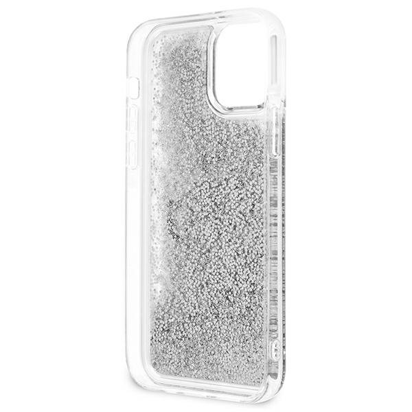Guess Guess iPhone 12 Pro Max Skal Liquid Glitter - Silver
