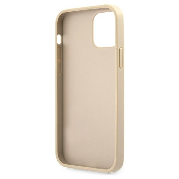 Guess Guess iPhone 12 Pro Max Skal Saffiano Vintage - Guld