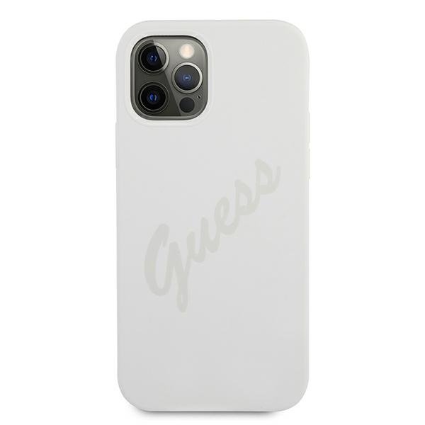 Guess Guess iPhone 12 Pro Max Skal Script Vintage - Cream