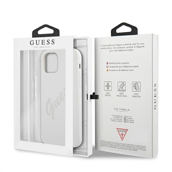 Guess Guess iPhone 12 Pro Max Skal Script Vintage - Cream