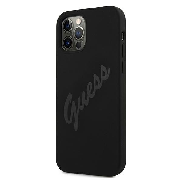 Guess Guess iPhone 12 Pro Max Skal Script Vintage - Svart