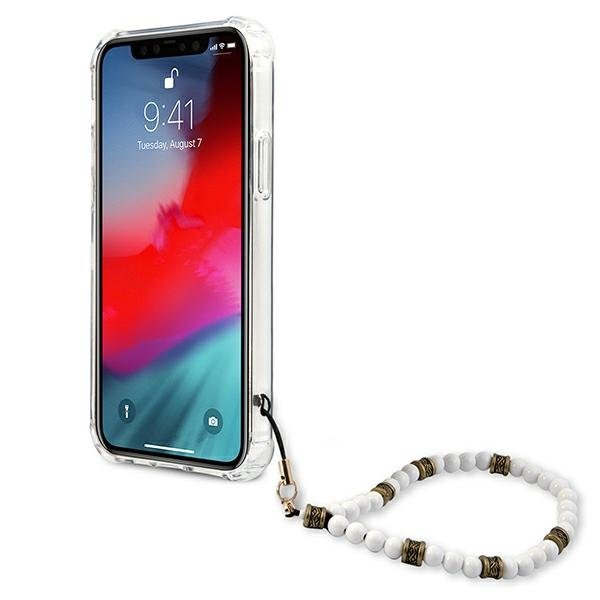 Guess Guess iPhone 12 Pro Max Skal Vit Pearl - Transparent
