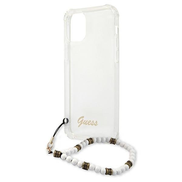 Guess Guess iPhone 12 Pro Max Skal Vit Pearl - Transparent