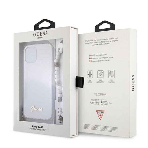 Guess Guess iPhone 12 Pro Max Skal Vit Pearl - Transparent