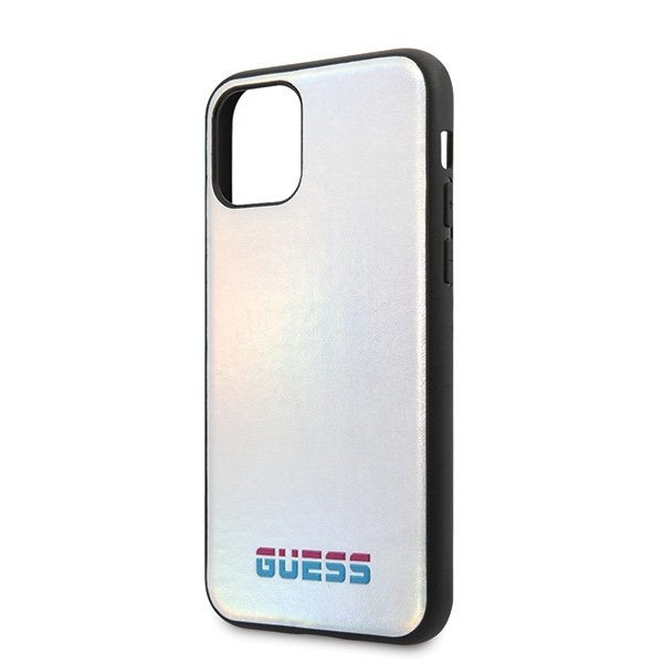 Guess Guess Skal iPhone 11 Pro Iridescent - Silver