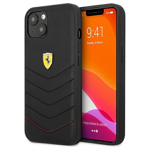 Ferrari Ferrari Skal iPhone 13 Mini Off Track Quilted - Svart