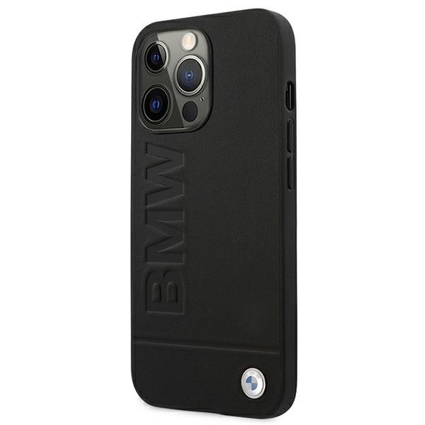 BMW BMW Skal iPhone 13 Pro Max Signature Logo Imprint - Svart