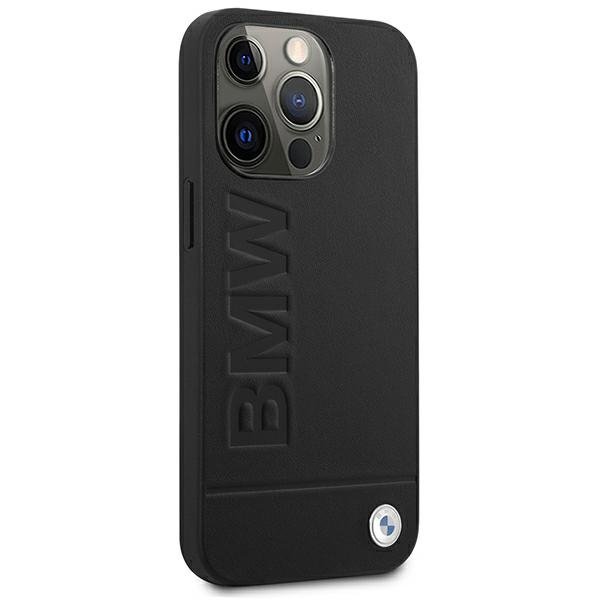 BMW BMW Skal iPhone 13 Pro Max Signature Logo Imprint - Svart