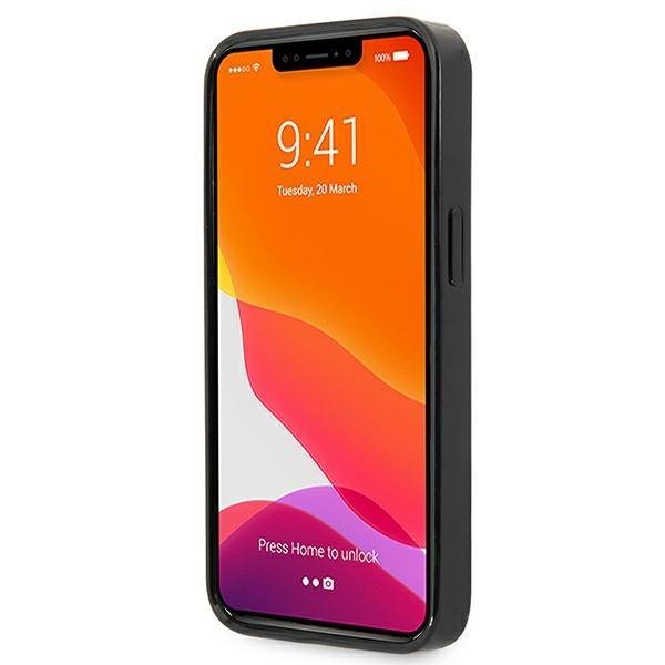 Mercedes Mercedes Skal iPhone 13 Pro Silver Stars Pattern - Svart