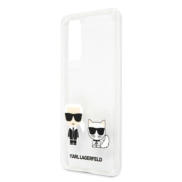 KARL LAGERFELD Karl Lagerfeld Skal Galaxy A72 Karl & Choupette - Transparent
