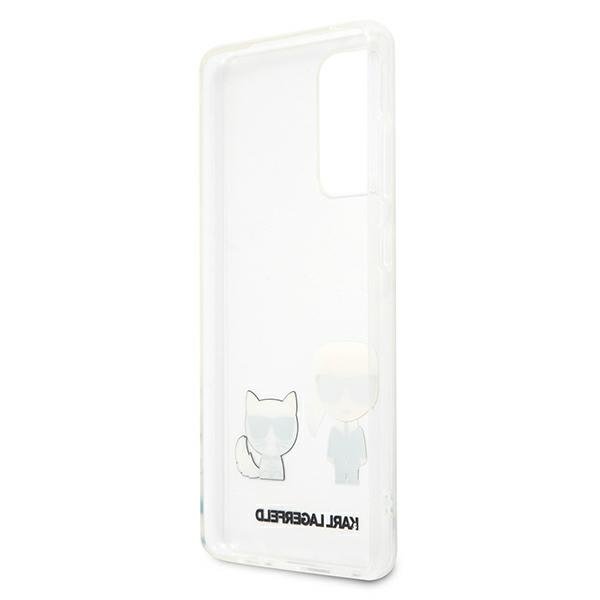 KARL LAGERFELD Karl Lagerfeld Skal Galaxy A72 Karl & Choupette - Transparent