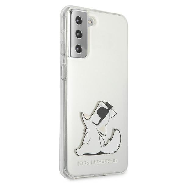 KARL LAGERFELD Karl Lagerfeld Skal Samsung Galaxy S21 Plus Choupette Fun - Transparent