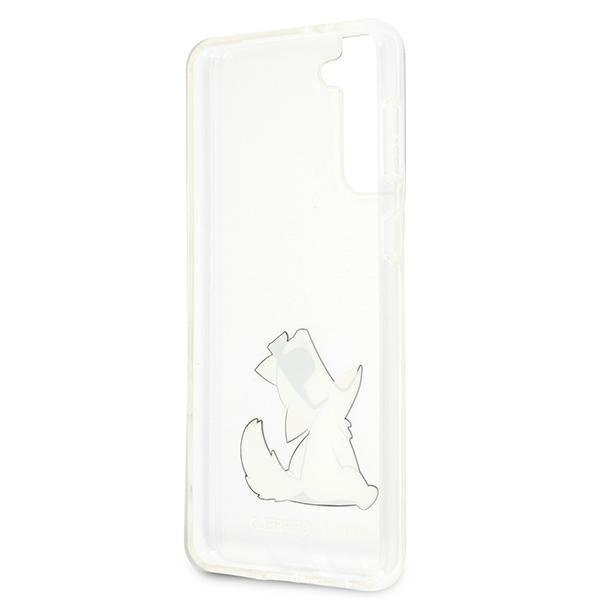 KARL LAGERFELD Karl Lagerfeld Skal Samsung Galaxy S21 Plus Choupette Fun - Transparent