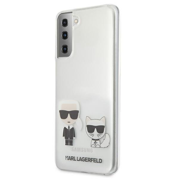 KARL LAGERFELD Karl Lagerfeld Skal Galaxy S21 Plus Karl & Choupette - Transparent