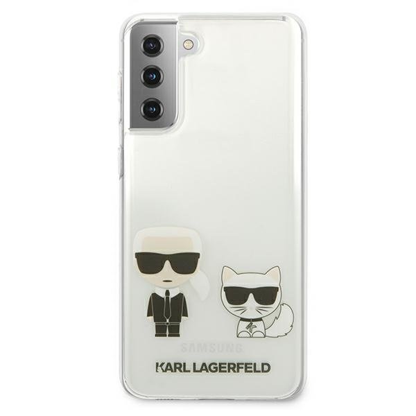 KARL LAGERFELD Karl Lagerfeld Skal Galaxy S21 Plus Karl & Choupette - Transparent