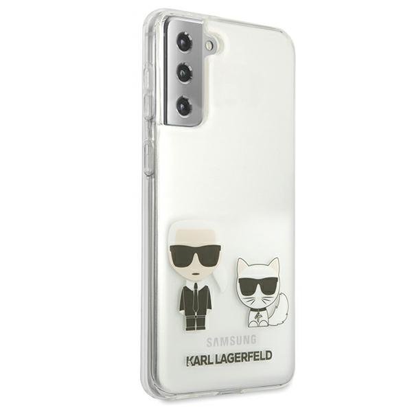 KARL LAGERFELD Karl Lagerfeld Skal Galaxy S21 Plus Karl & Choupette - Transparent