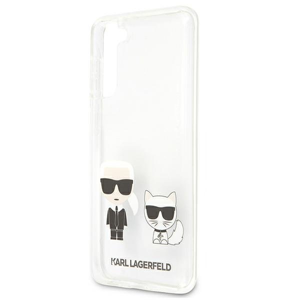 KARL LAGERFELD Karl Lagerfeld Skal Galaxy S21 Plus Karl & Choupette - Transparent