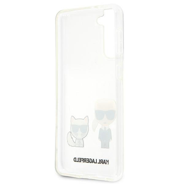 KARL LAGERFELD Karl Lagerfeld Skal Galaxy S21 Plus Karl & Choupette - Transparent