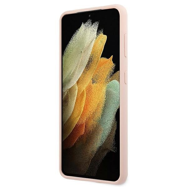 Guess Guess Skal Galaxy S21 Plus Script Vintage - Rosa