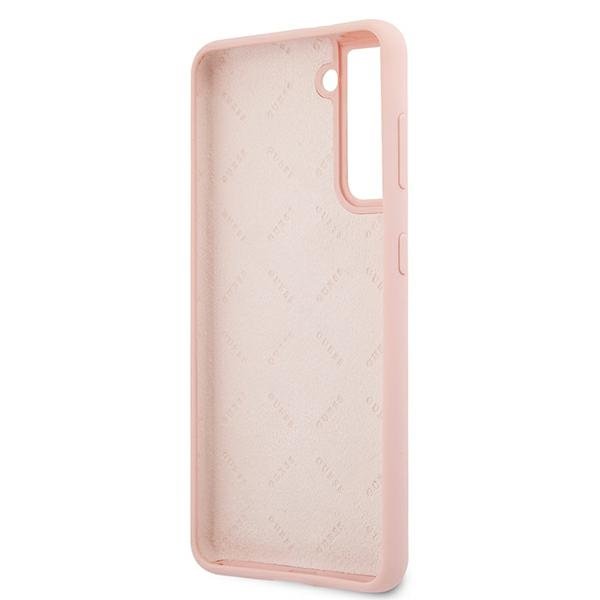 Guess Guess Skal Galaxy S21 Plus Script Vintage - Rosa