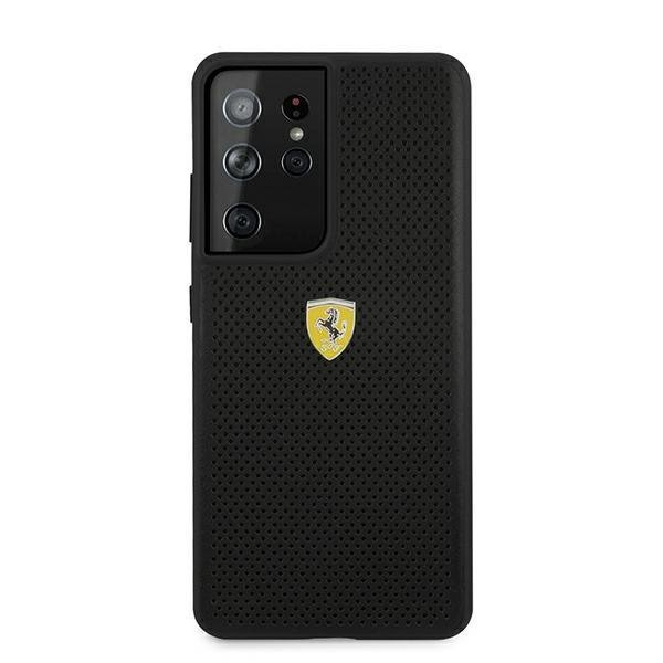 Ferrari Ferrari Skal Galaxy S21 Ultra On Track Perforated - Svart