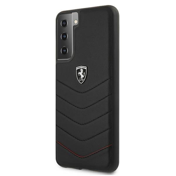 Ferrari Ferrari Skal Galaxy S21 Off Track Quilted - Svart
