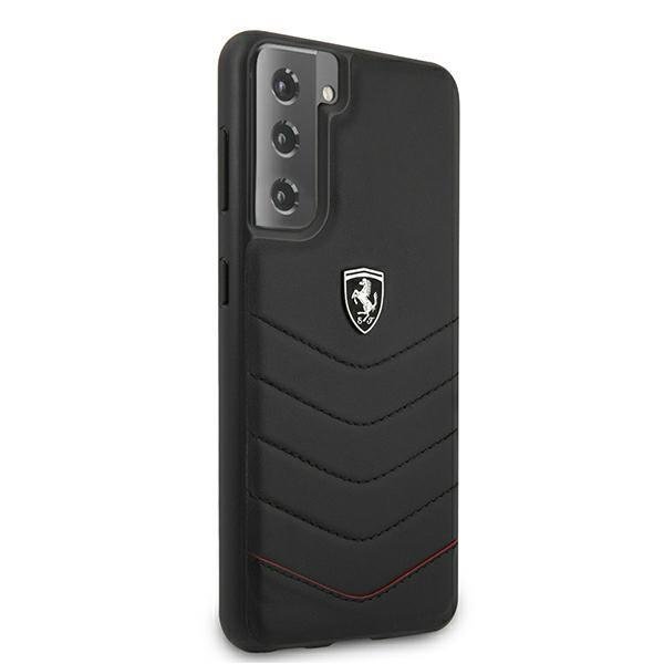 Ferrari Ferrari Skal Galaxy S21 Off Track Quilted - Svart