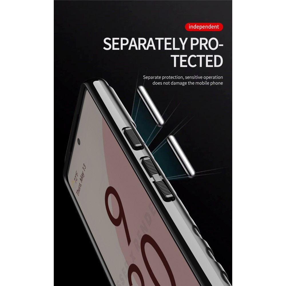 OEM Thunder Twill Texture Skal Google Pixel 6 - Blå