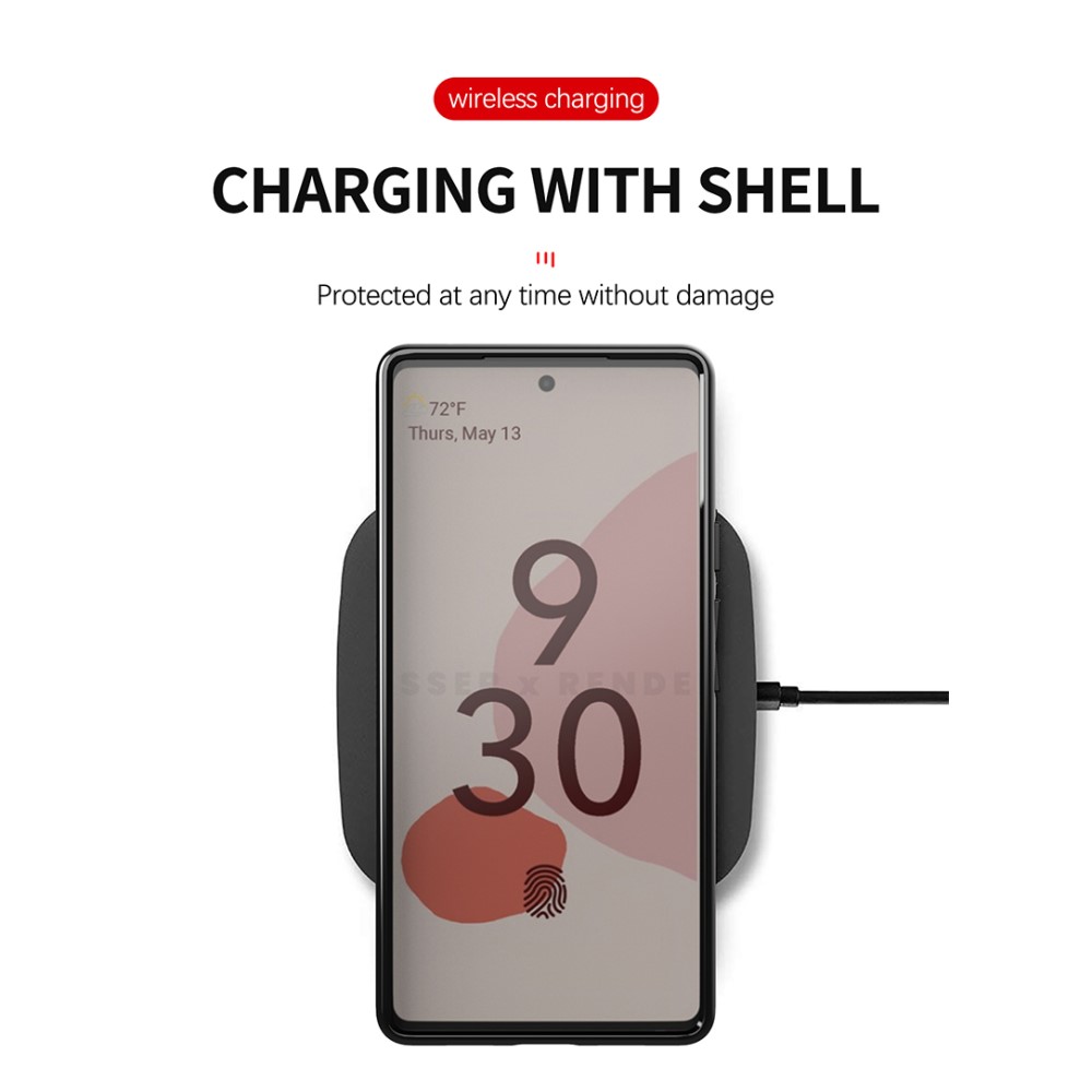 OEM Thunder Twill Texture Skal Google Pixel 6 - Blå