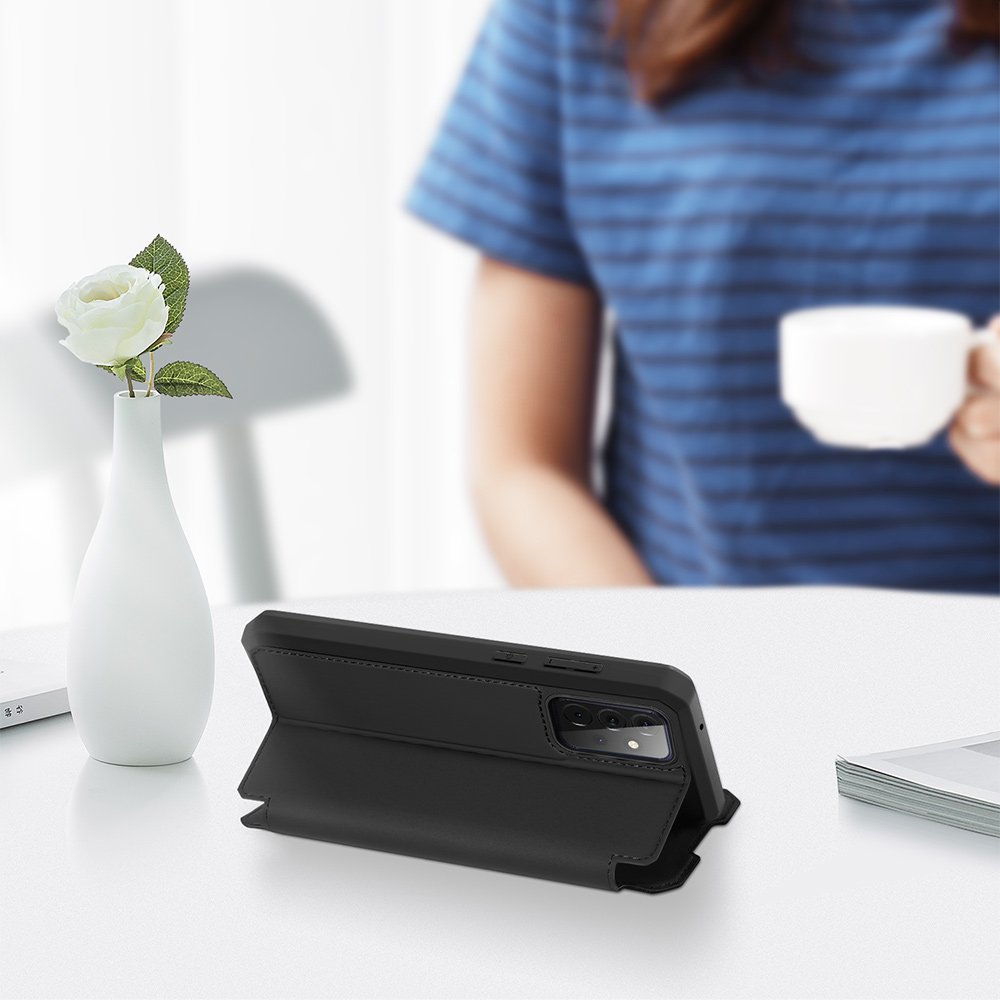 Dux Ducis Dux Ducis Skin X Plånboksfodral Samsung Galaxy A72 4G - Svart