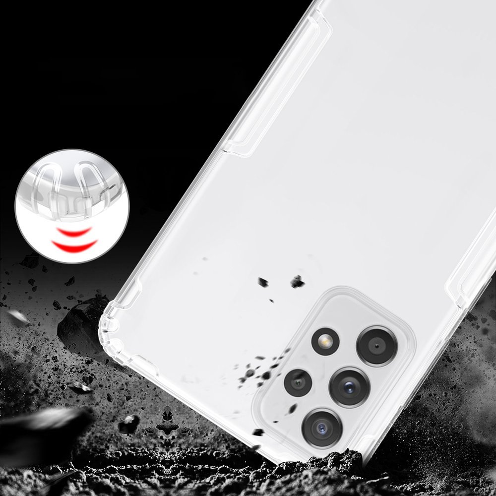 Nillkin Nillkin Nature Skal Galaxy A72 - Transparent