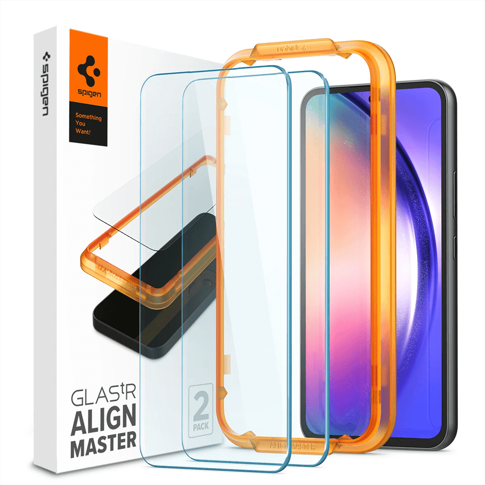Spigen [2-pack] Spigen Galaxy A54 5G Härdat Glas Skärmskydd