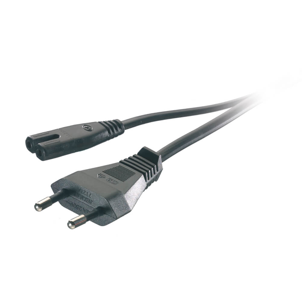 Vivanco Vivanco Nätkabel Euro Japan 8 1,25m - Svart