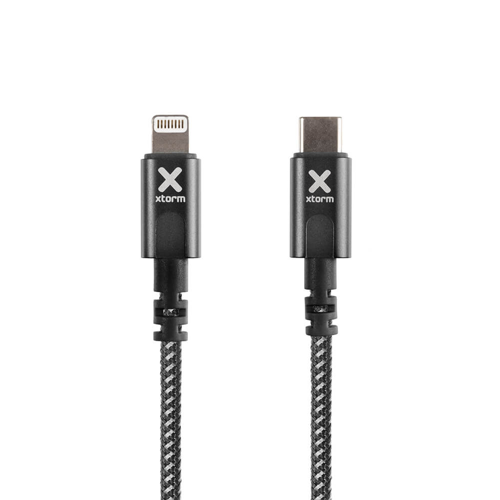 Xtorm Xtorm Premium USB-C / Lightning Kabel 1m Svart