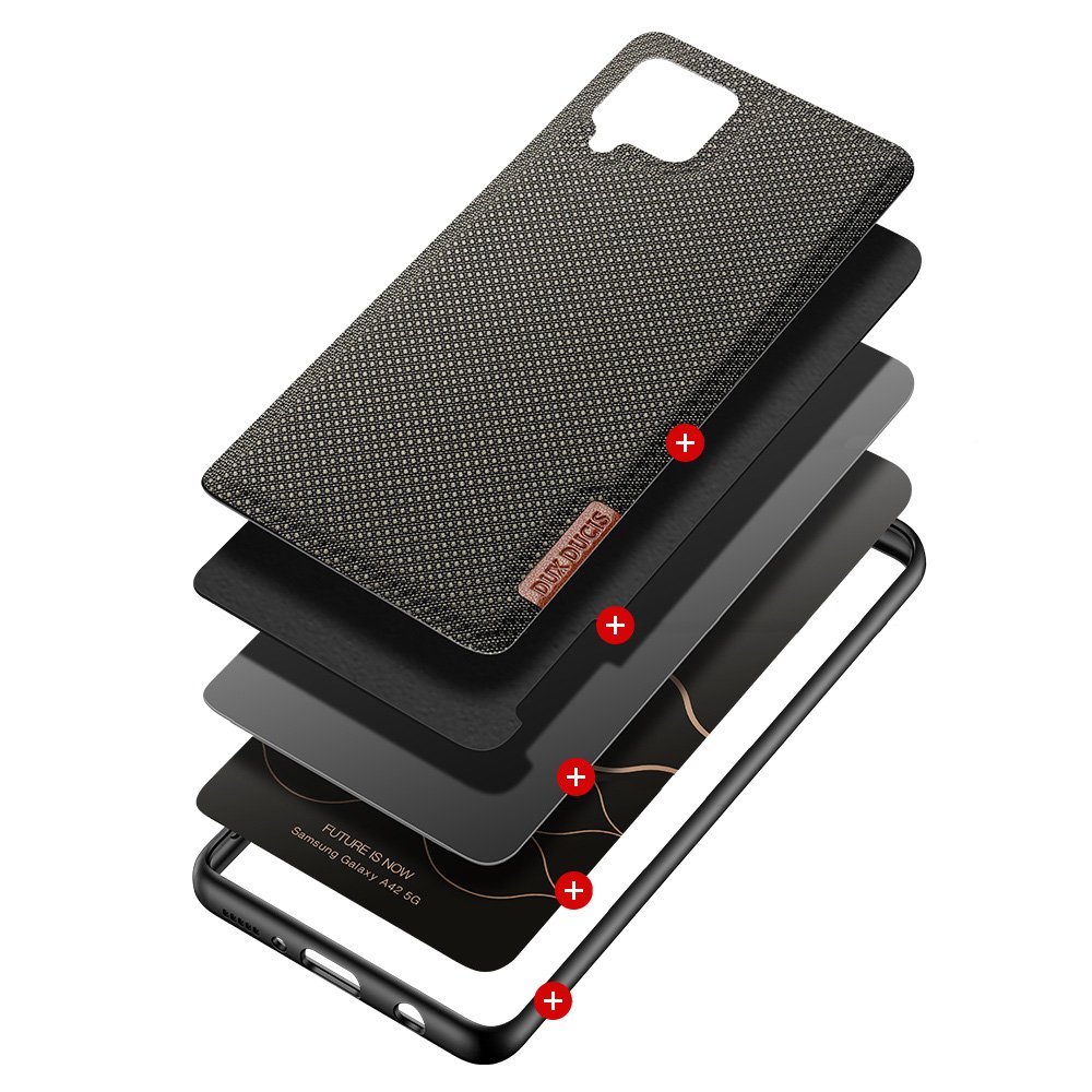 Dux Ducis Dux Ducis Nylon Fino Mobilskal Samsung Galaxy A42 5G - Grön