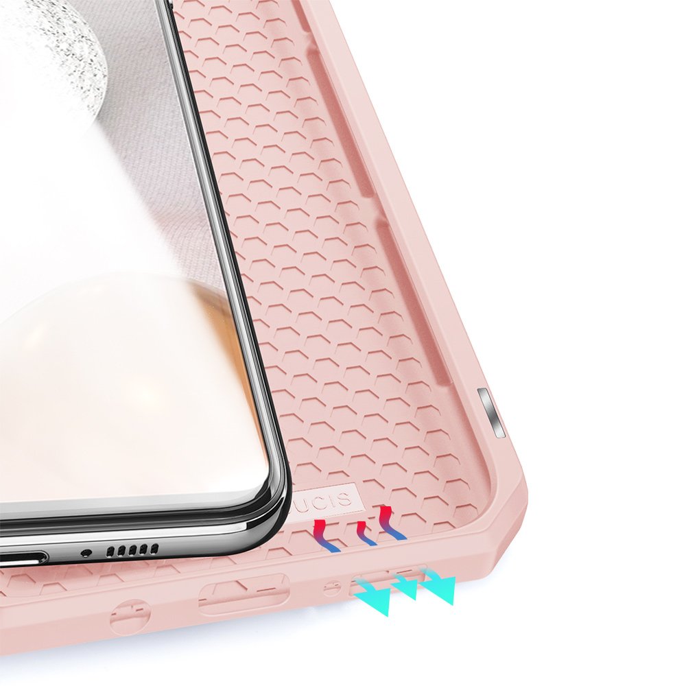 Dux Ducis Dux Ducis Skin X Plånboksfodral Samsung Galaxy A42 5G - Rosa